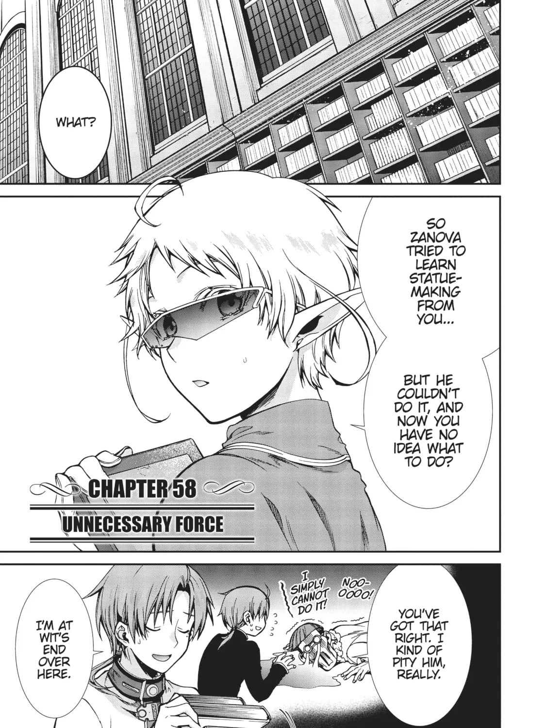 Mushoku Tensei: Jobless Reincarnation, chapter 58, page 1