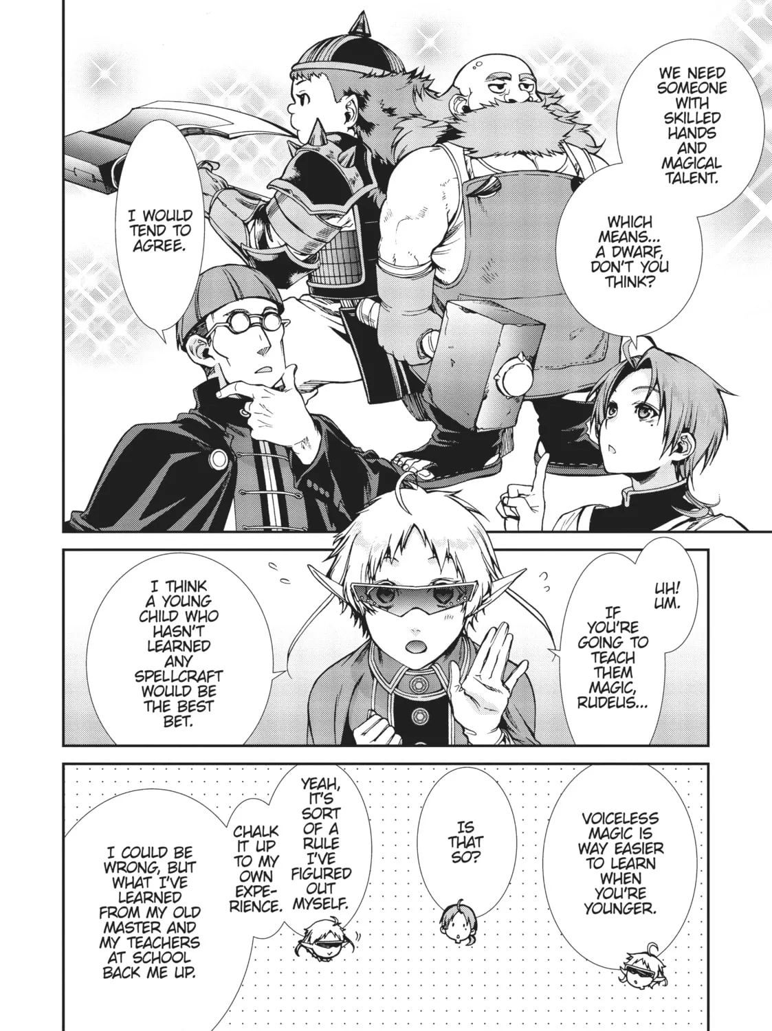 Mushoku Tensei: Jobless Reincarnation, chapter 58, page 35