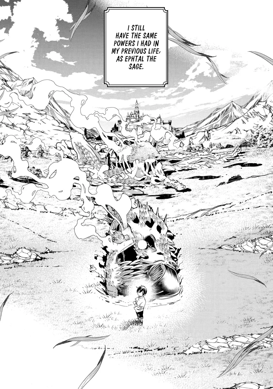 From Overshadowed to Overpowered: Second Reincarnation of a Talentless Sage, chapter 1, page 22