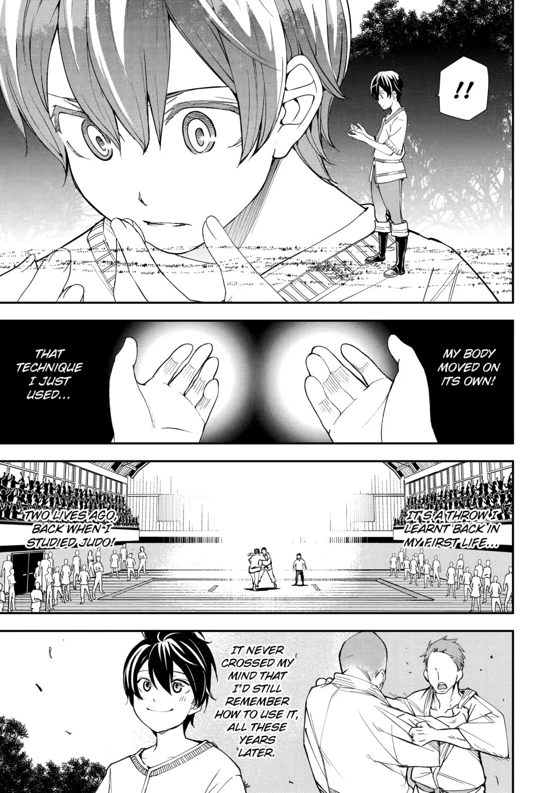 From Overshadowed to Overpowered: Second Reincarnation of a Talentless Sage, chapter 2, page 45