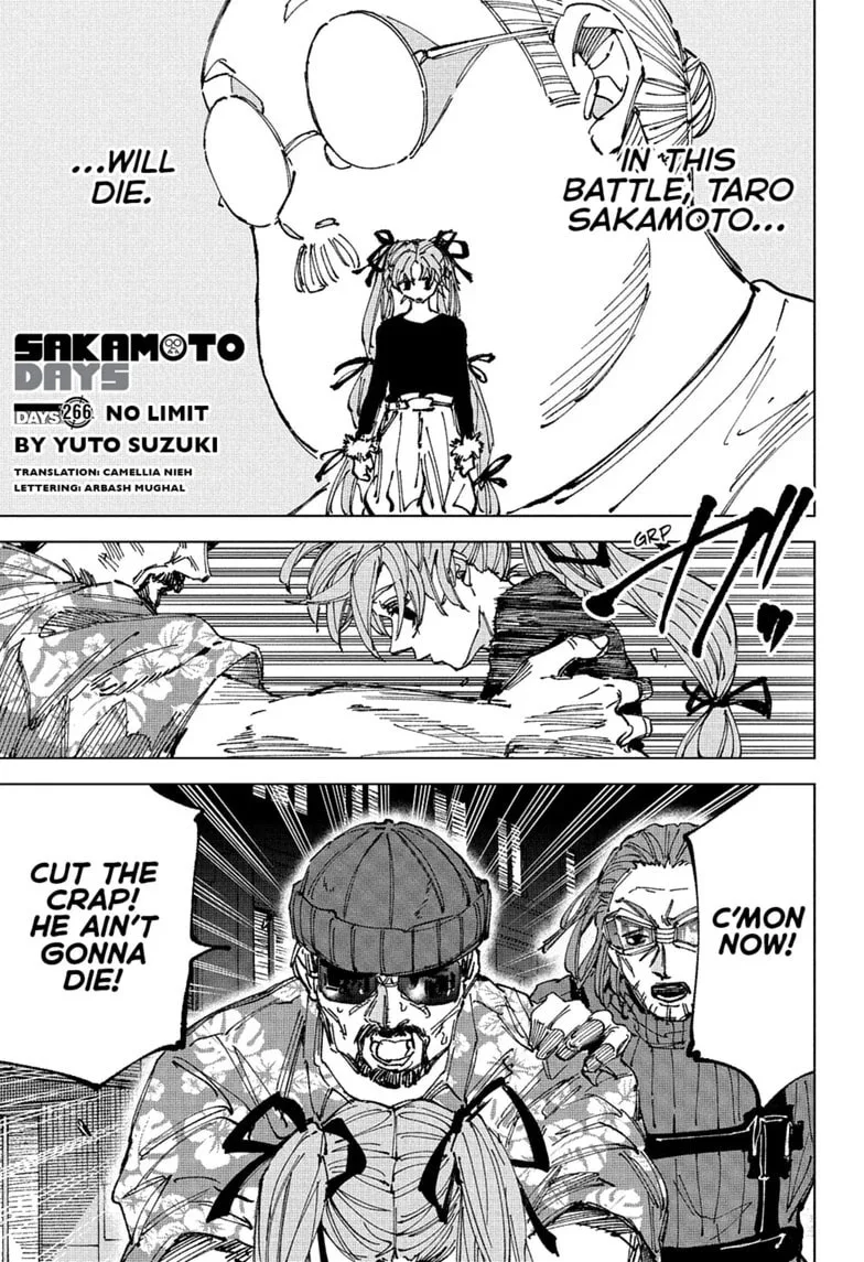 Sakamoto Days Manga Online, chapter 266, page 1