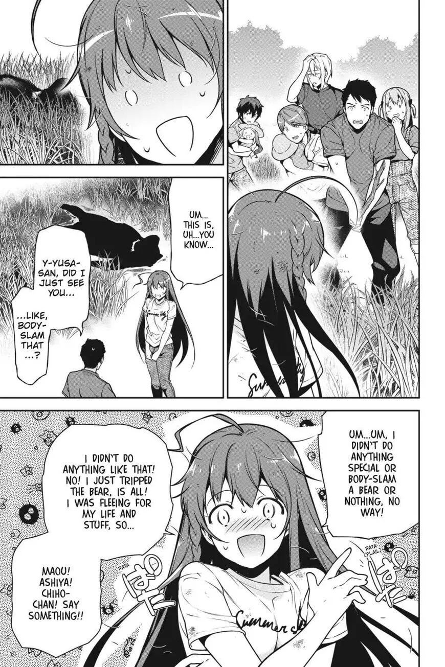 The Devil is a Part-Timer!, chapter 58, page 35