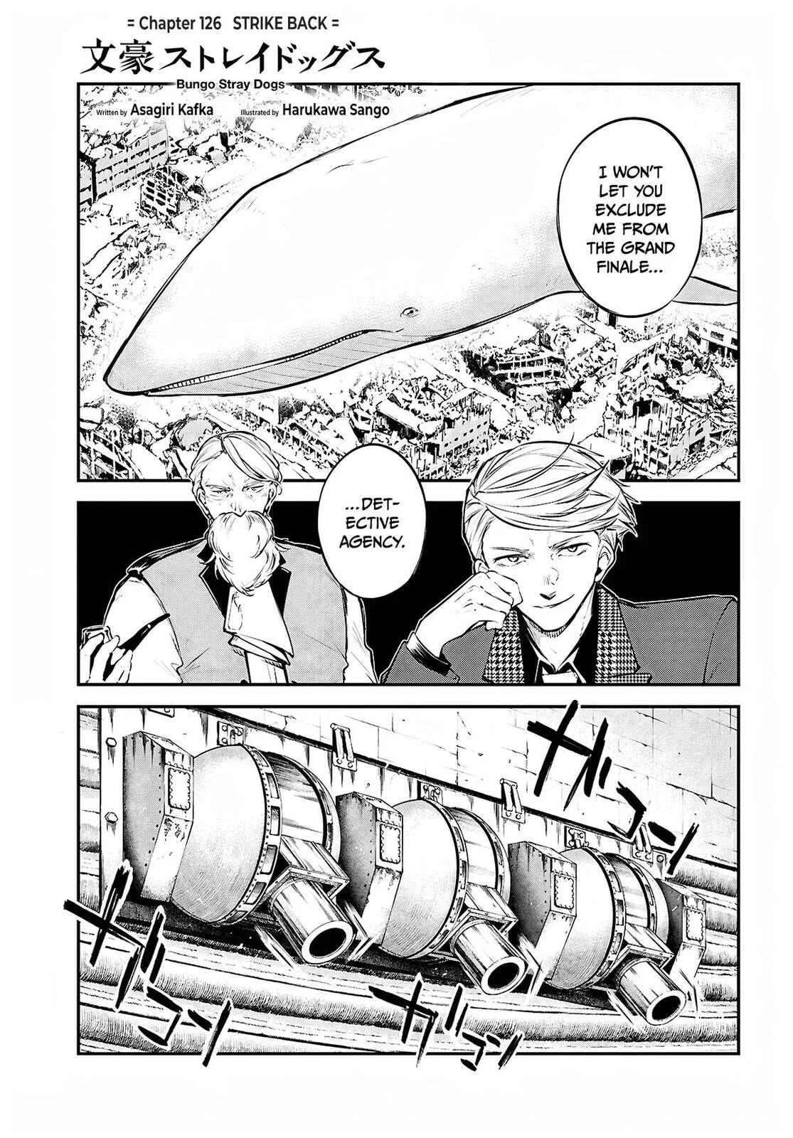 Bungo Stray Dogs, chapter 126, page 1