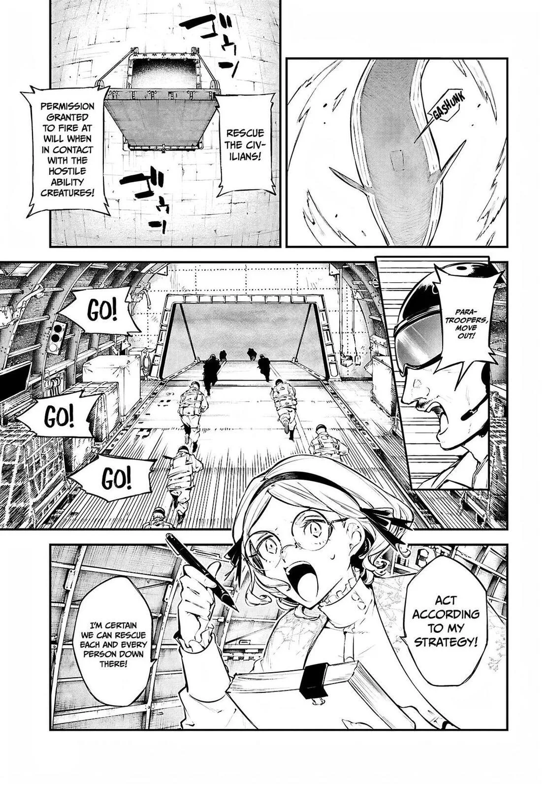 Bungo Stray Dogs, chapter 126, page 3