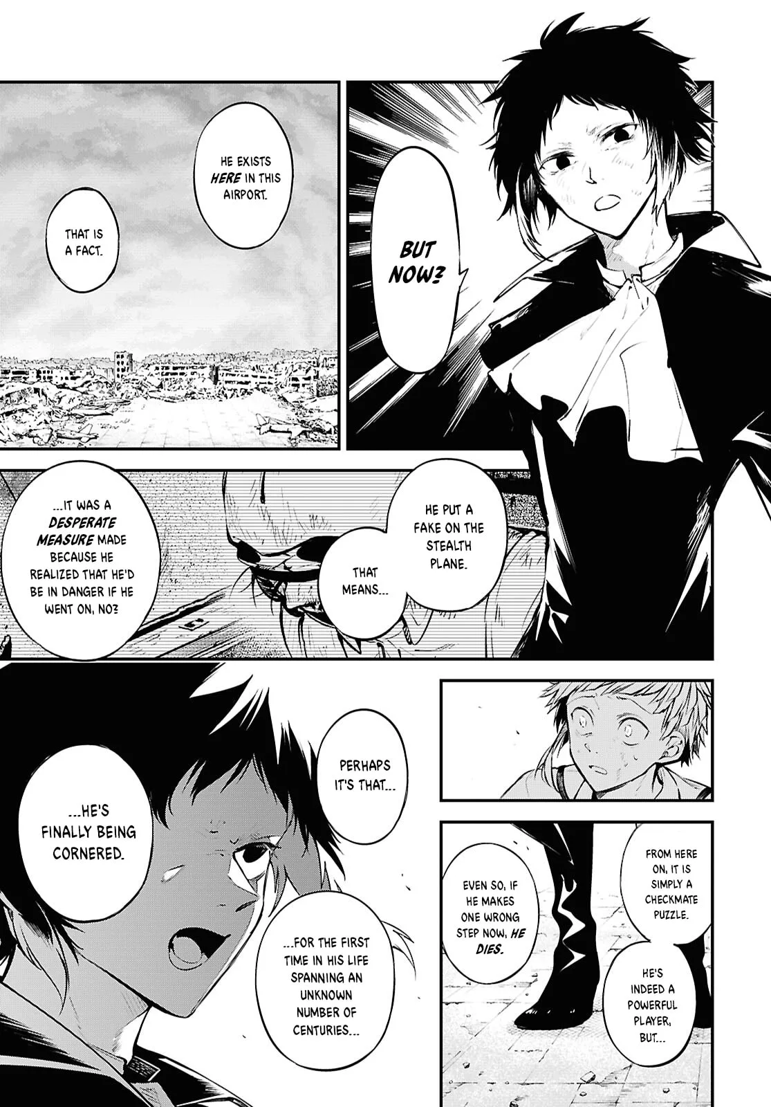 Bungo Stray Dogs, chapter 127, page 7