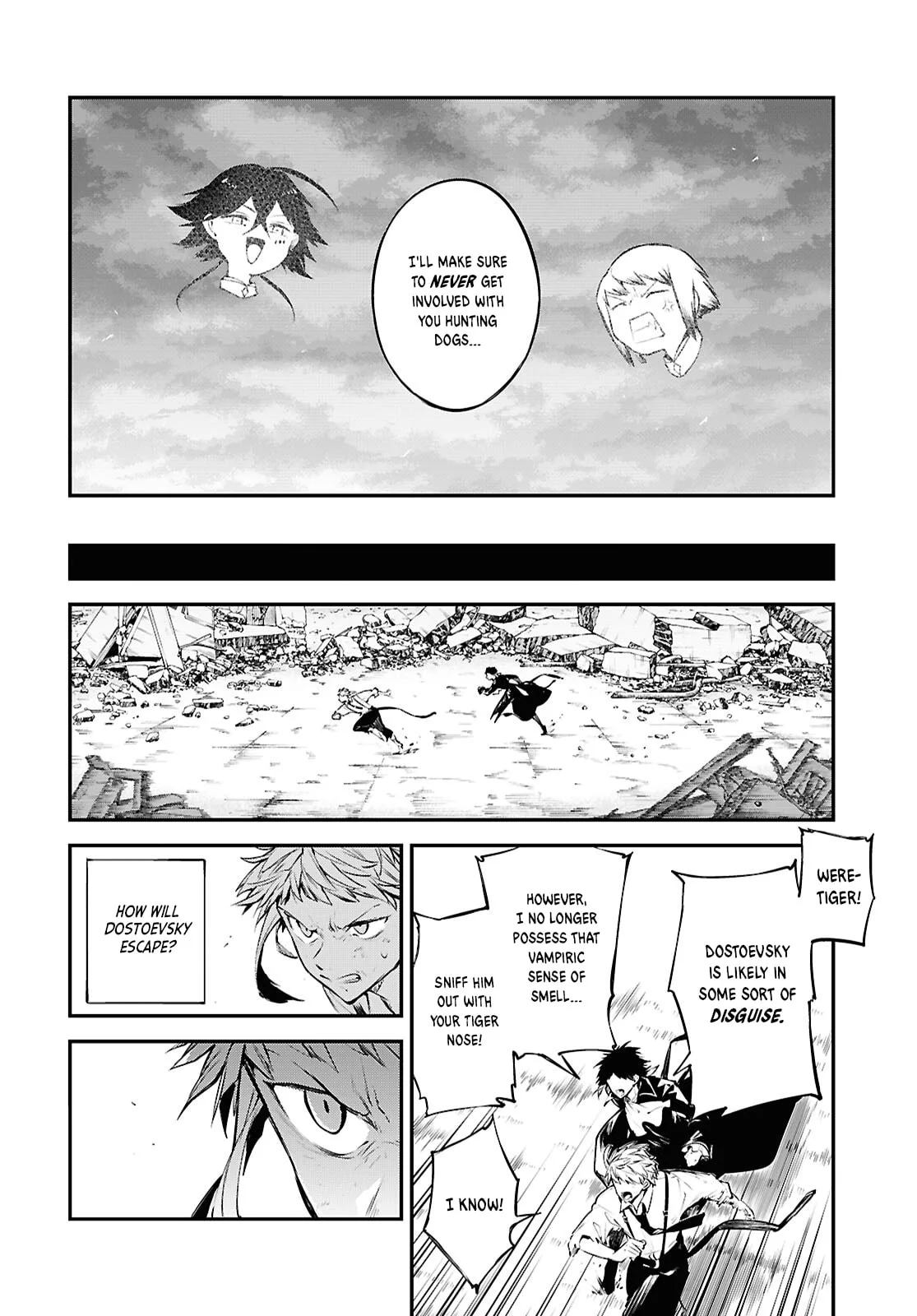 Bungo Stray Dogs, chapter 127, page 19