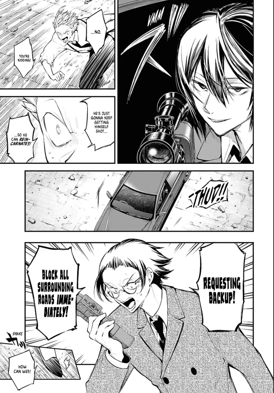 Bungo Stray Dogs, chapter 129, page 5