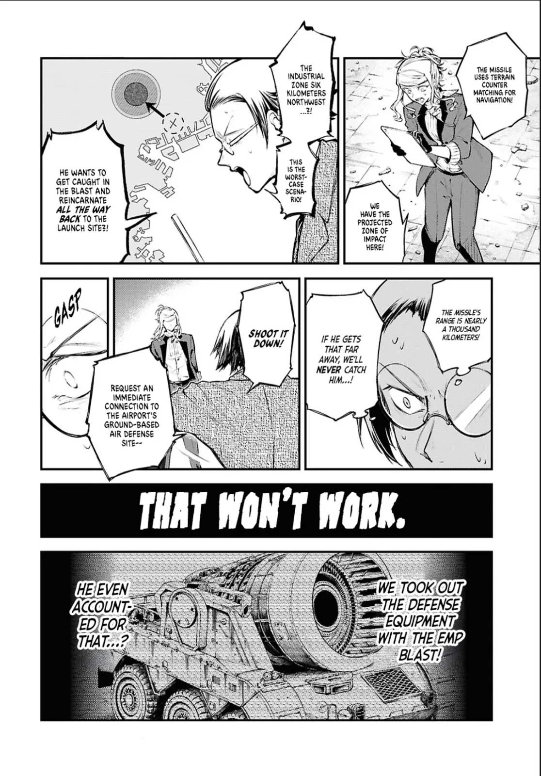 Bungo Stray Dogs, chapter 129, page 8