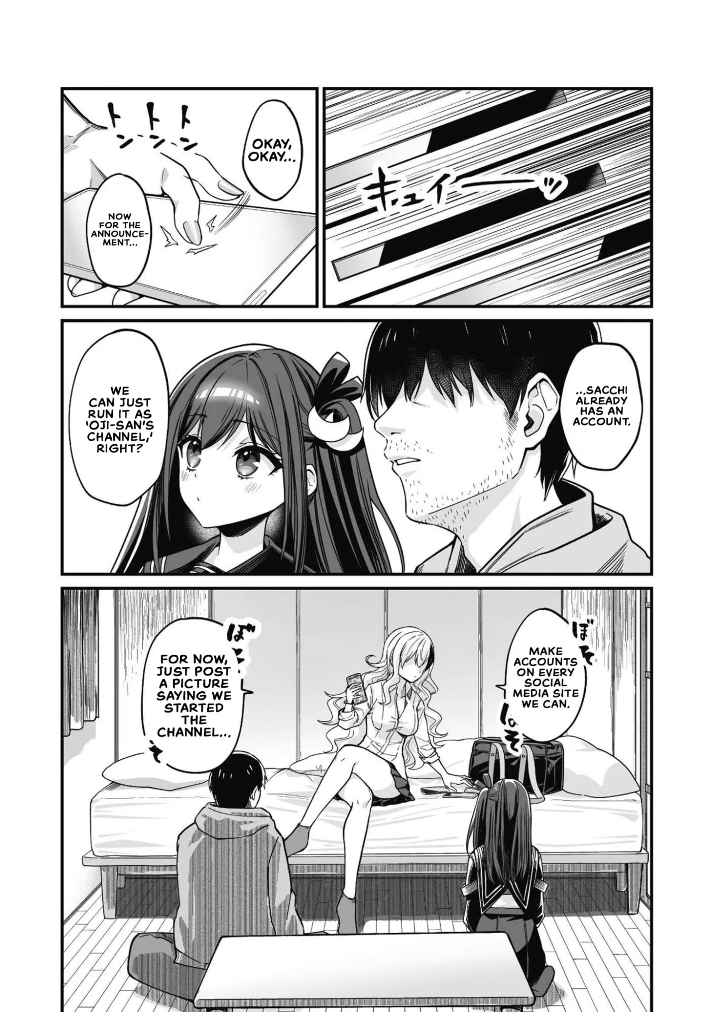 Saenai Ossan, Jitsu wa Saikyou, chapter 3, page 4