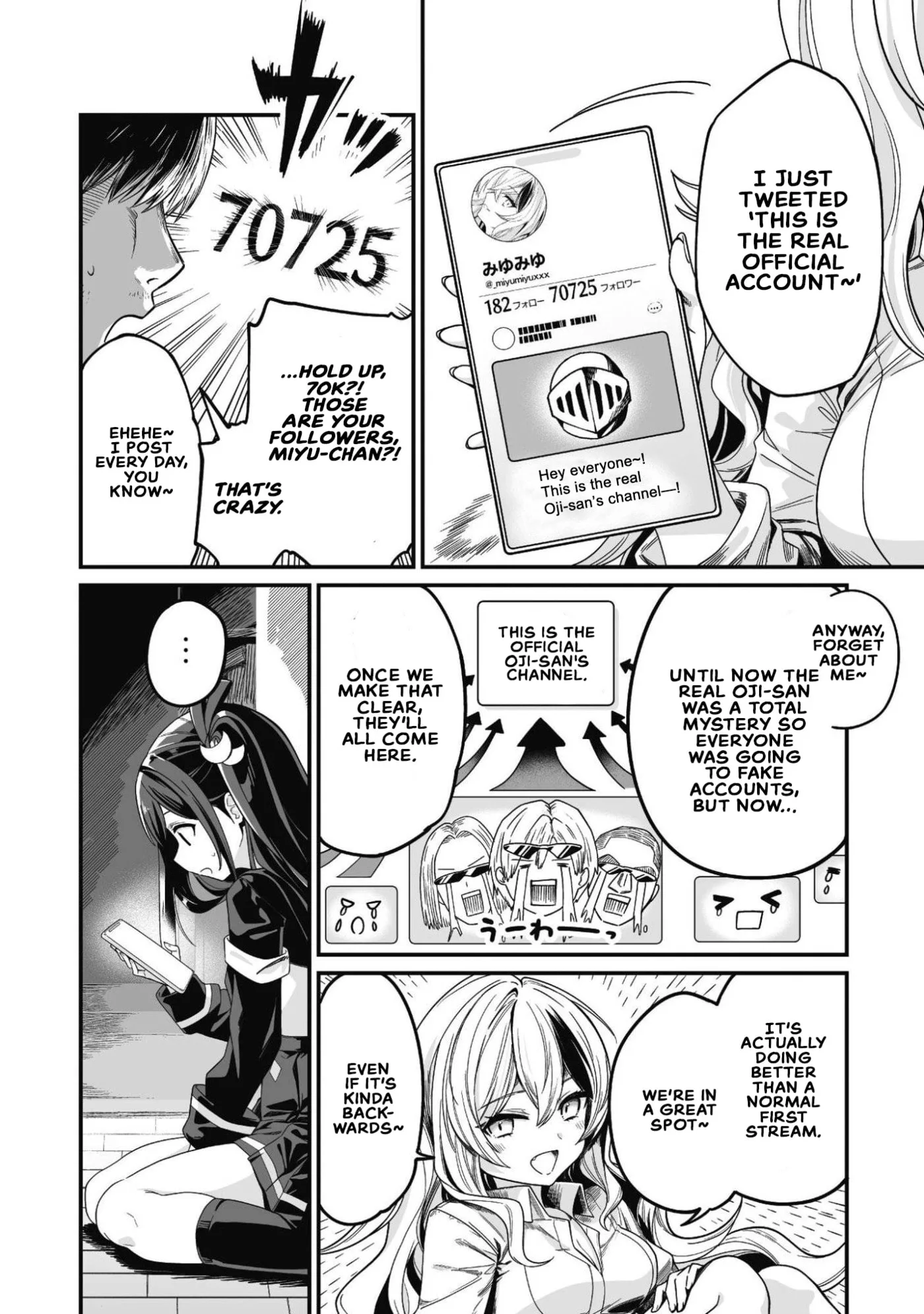 Saenai Ossan, Jitsu wa Saikyou, chapter 3, page 8