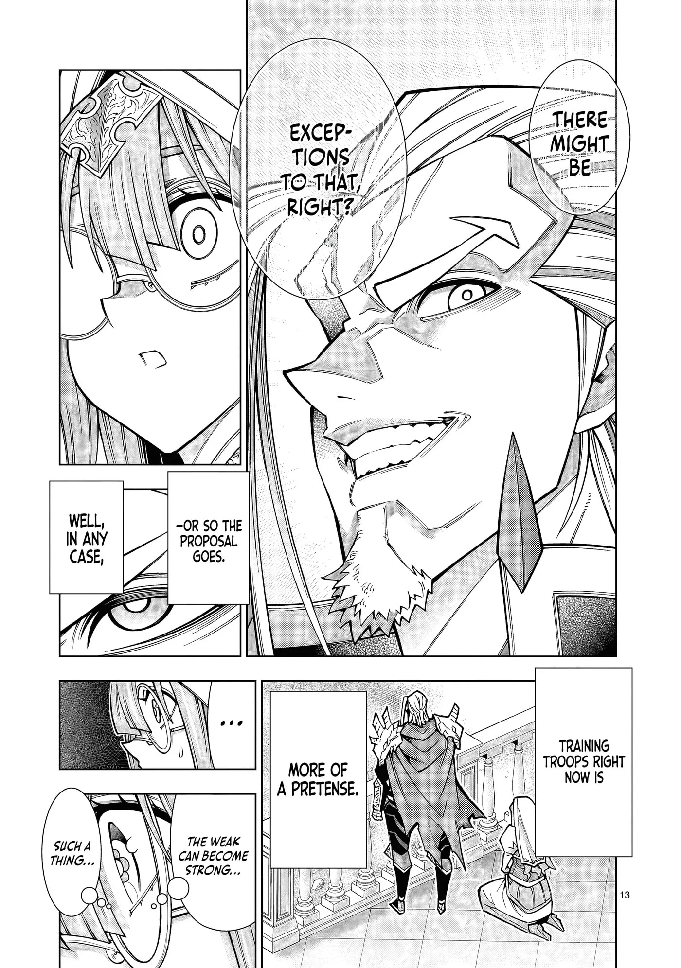 Kizuitara Musou Game no Akuyaku Shougun Datta Ken. Hametsu Route wa Bukkowasu, chapter 3.2, page 13