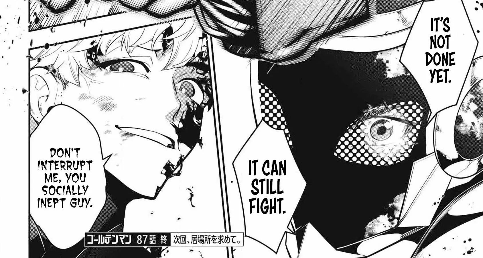 GOLDEN MAN Manga, chapter 87, page 36