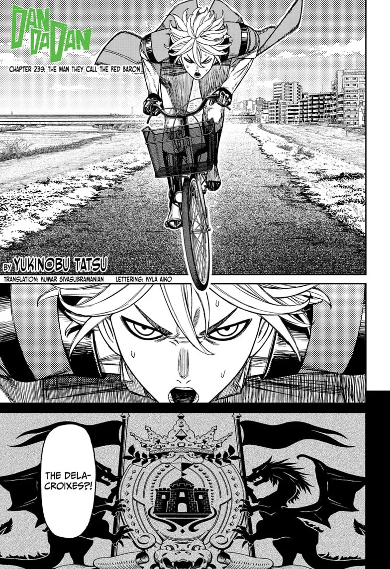 Dandadan Manga, chapter 239, page 1