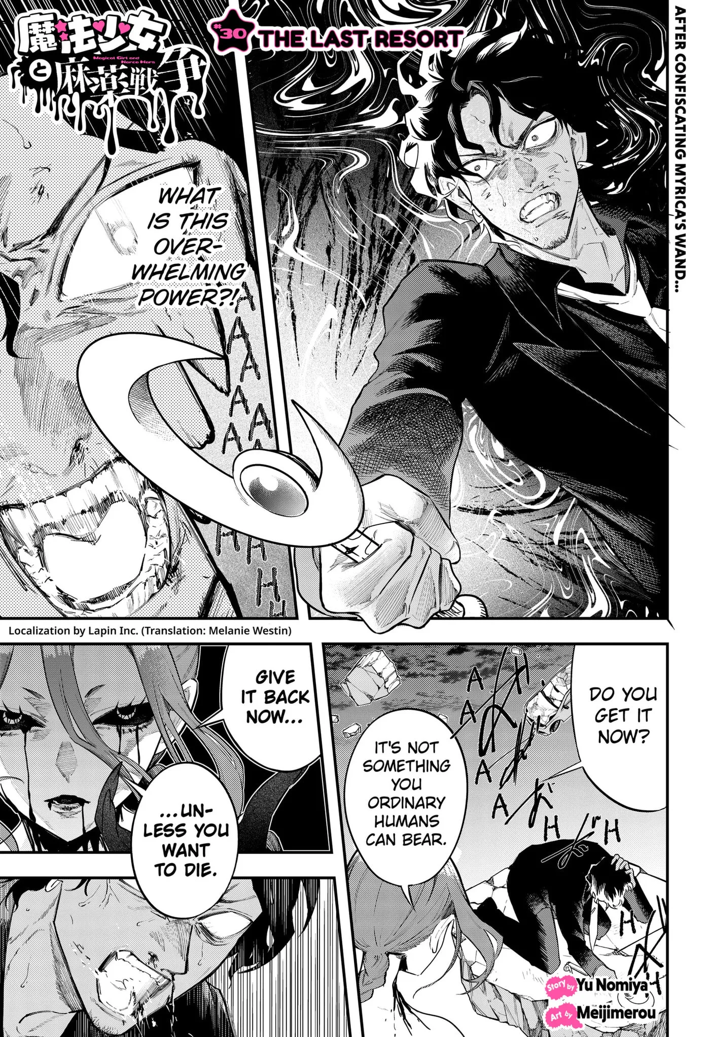 Magical Girl and Narco Wars, chapter 30, page 1