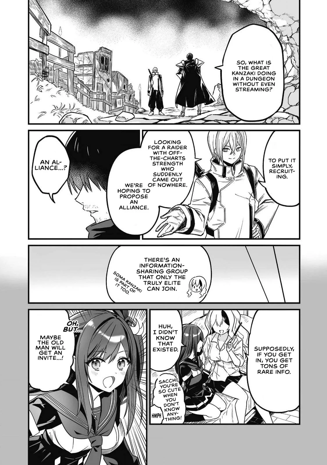 Saenai Ossan, Jitsu wa Saikyou, chapter 4, page 8