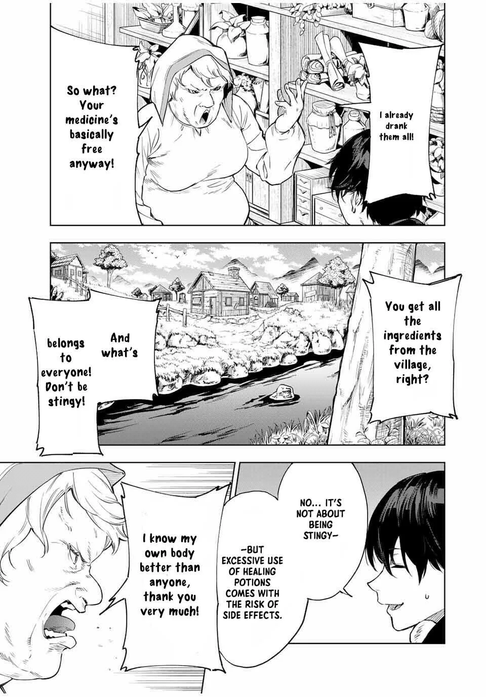 An Alchemist Who Escaped from a Depopulated Village is Revealed to be the Strongest in the City, chapter 1, page 3