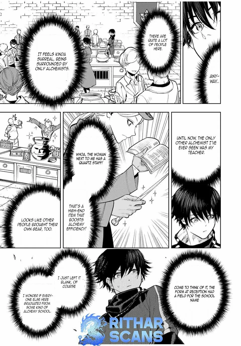 An Alchemist Who Escaped from a Depopulated Village is Revealed to be the Strongest in the City, chapter 2, page 7