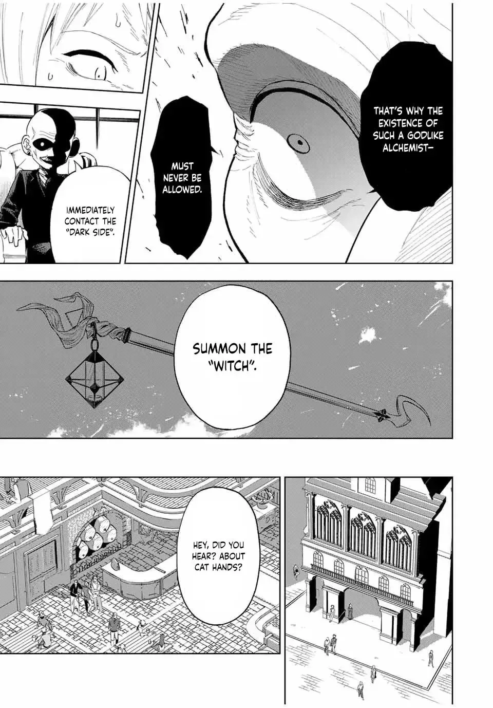 An Alchemist Who Escaped from a Depopulated Village is Revealed to be the Strongest in the City, chapter 8, page 5