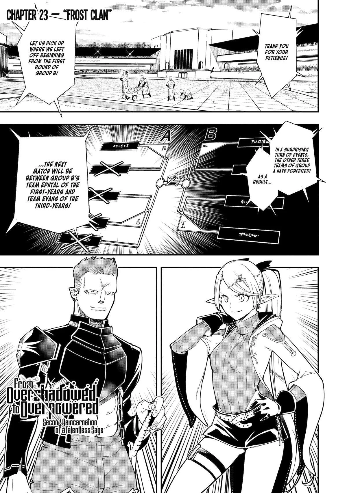 From Overshadowed to Overpowered: Second Reincarnation of a Talentless Sage, chapter 23, page 1