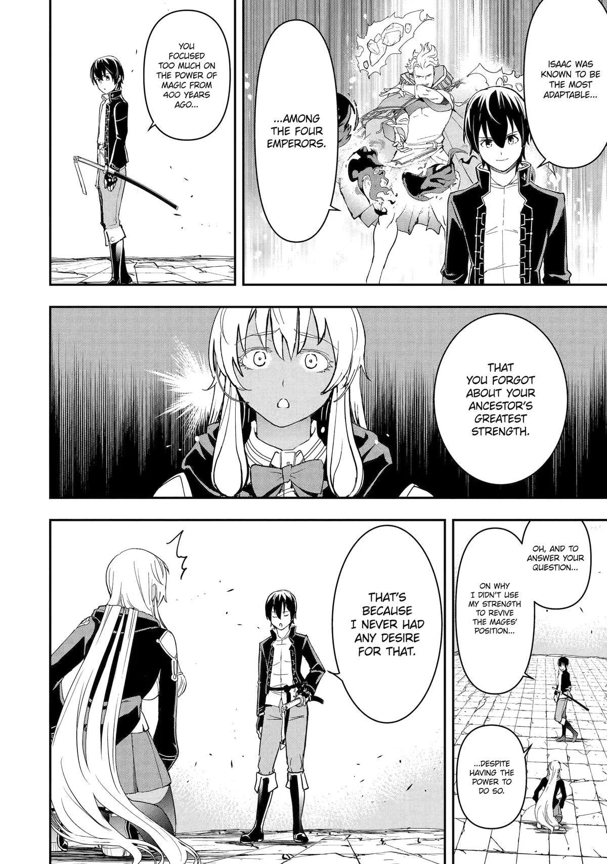 From Overshadowed to Overpowered: Second Reincarnation of a Talentless Sage, chapter 23, page 63