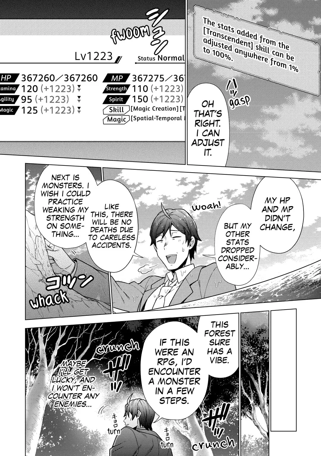 A Middle-aged Guy Turned Transcendent Explores a Different World at His Own Pace, chapter 1, page 28