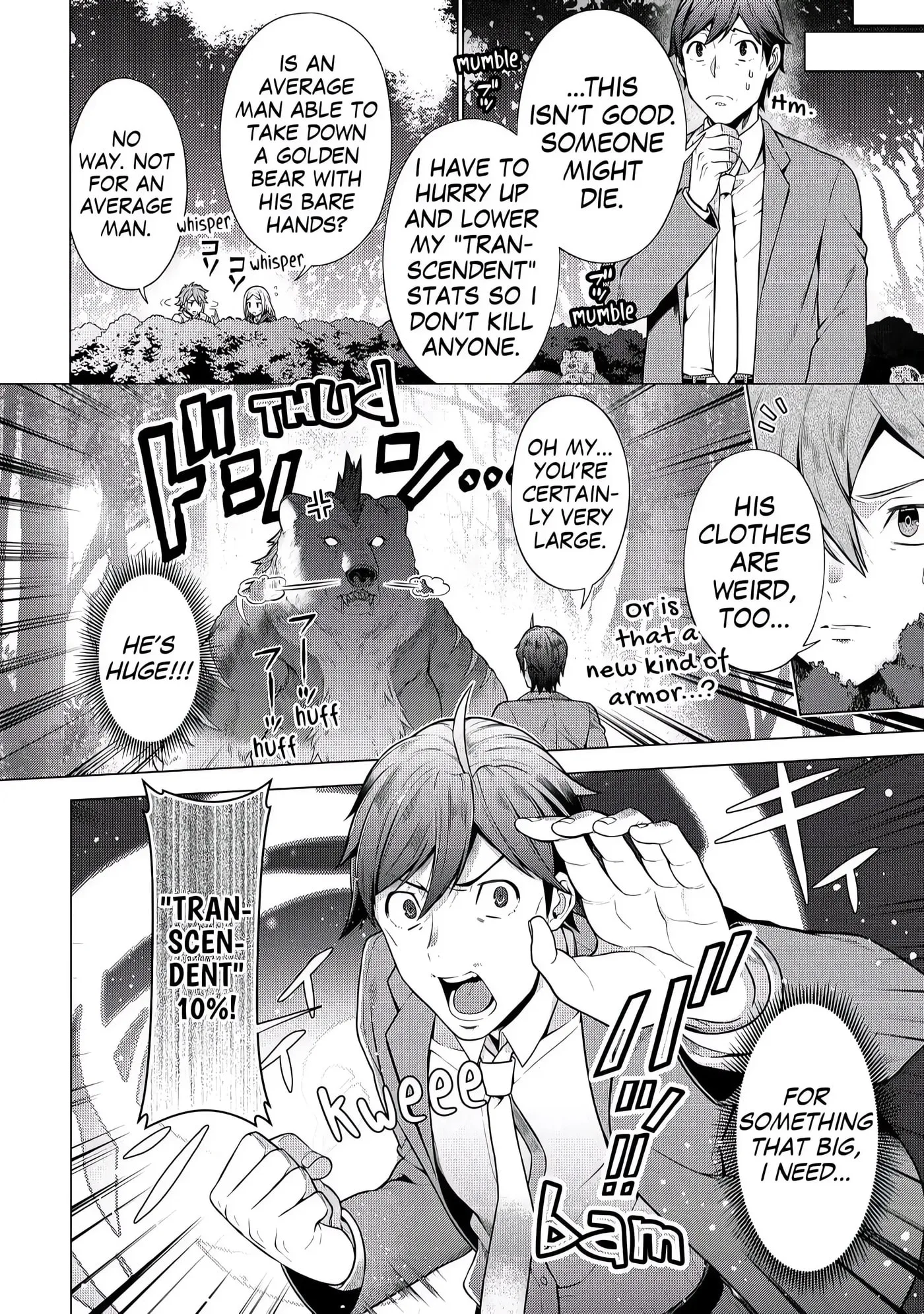 A Middle-aged Guy Turned Transcendent Explores a Different World at His Own Pace, chapter 2, page 4