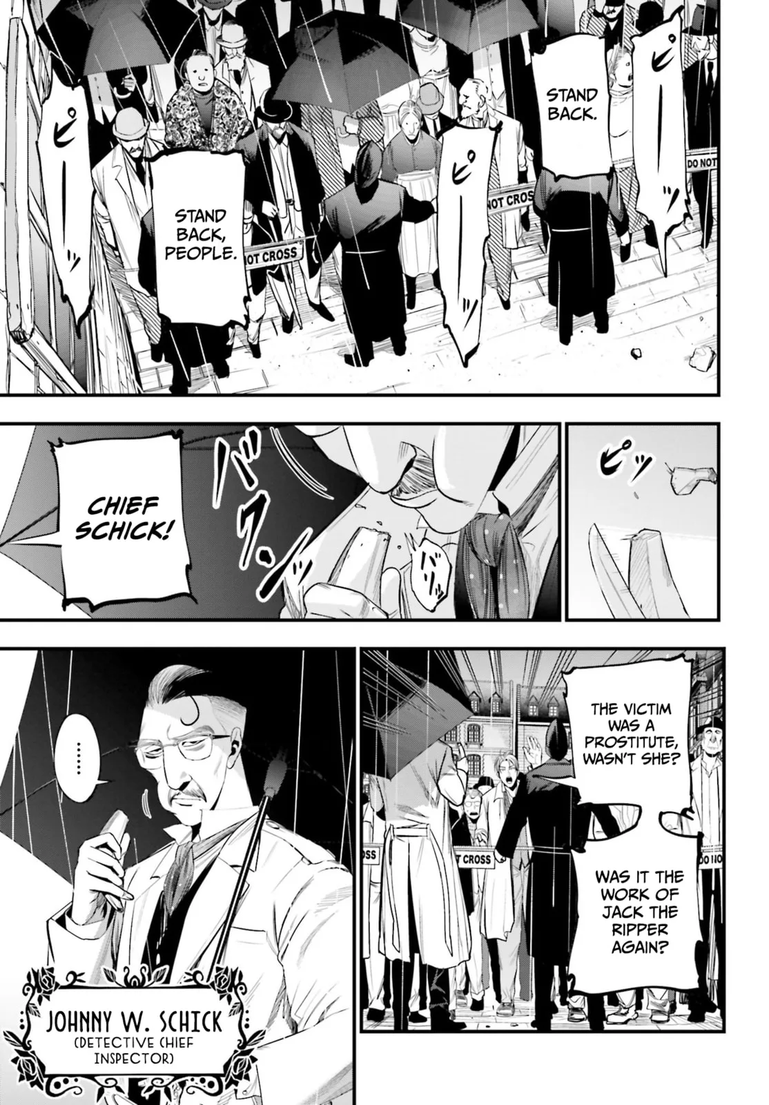 Record of Ragnarok: The Jack the Ripper Case Files, chapter 1, page 14