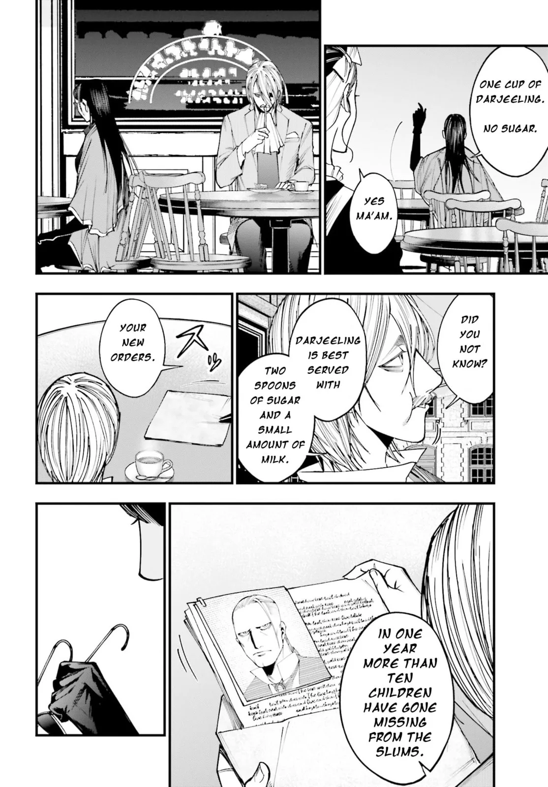 Record of Ragnarok: The Jack the Ripper Case Files, chapter 2, page 8