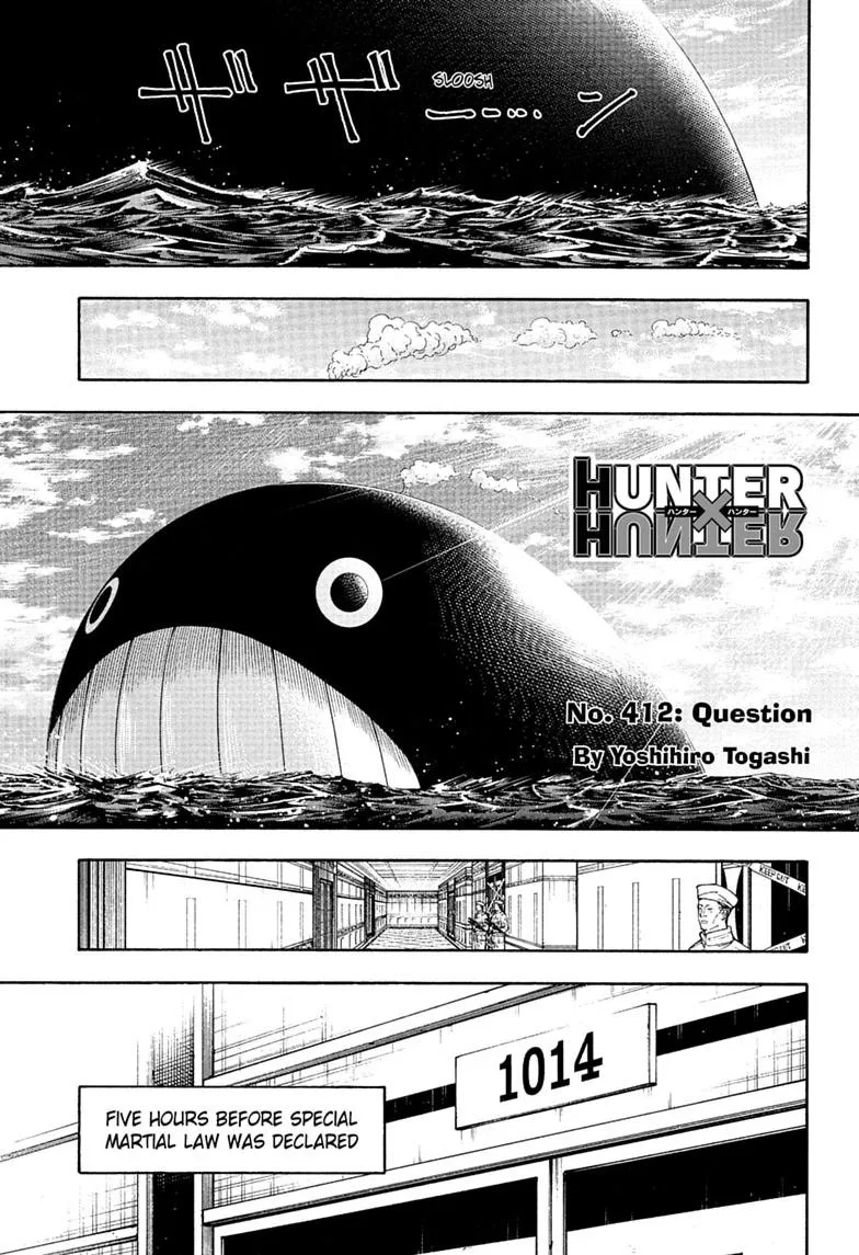 Hunter x Hunter Colored Manga, chapter 412, page 1