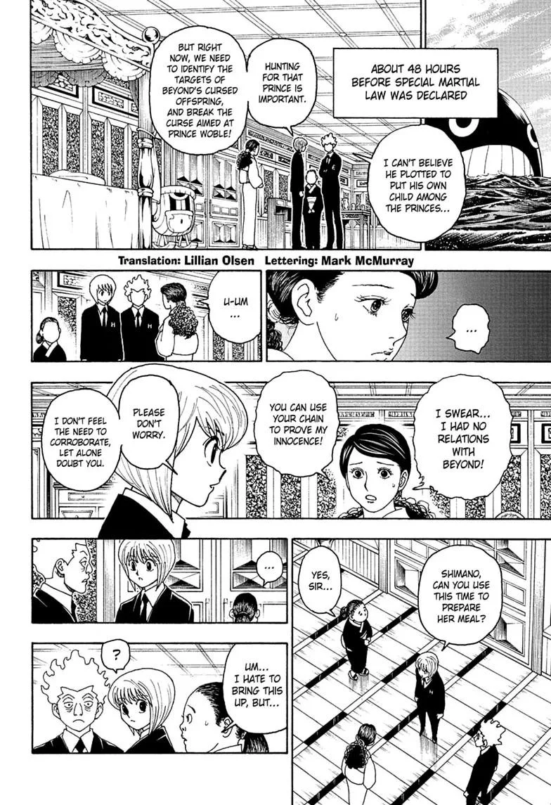 Hunter x Hunter Colored Manga, chapter 412, page 4