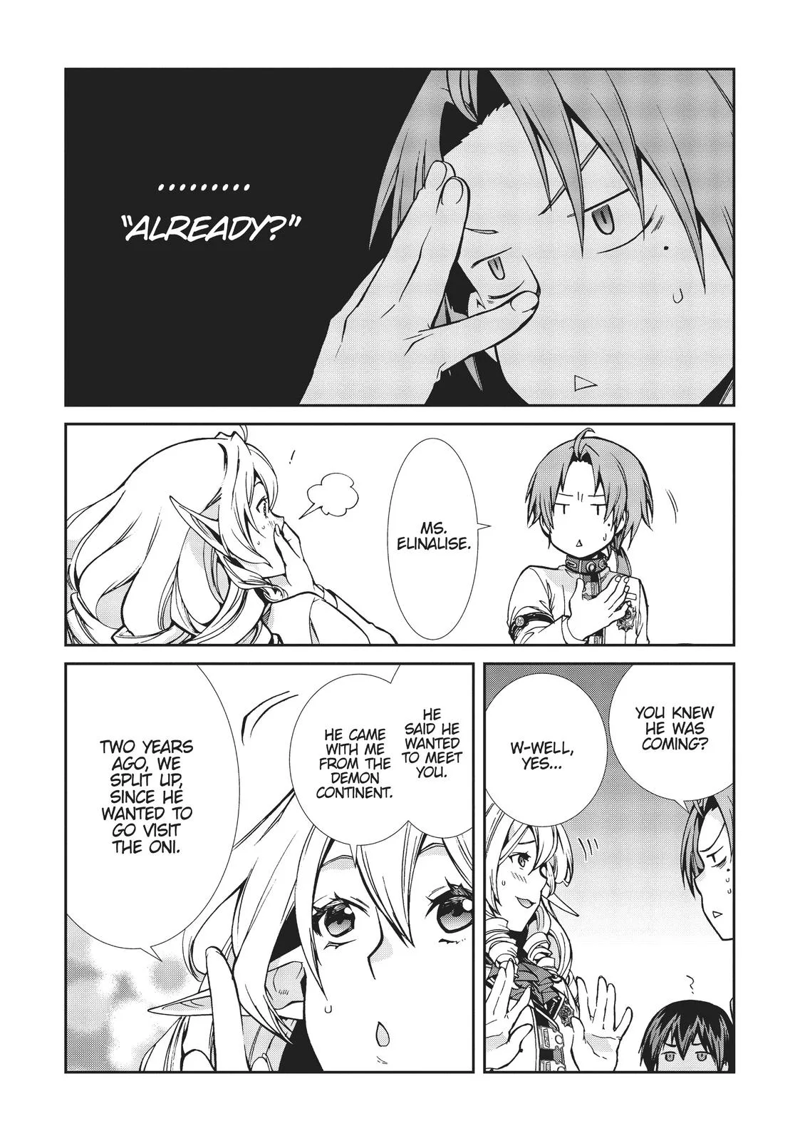 Mushoku Tensei: Jobless Reincarnation, chapter 67, page 21