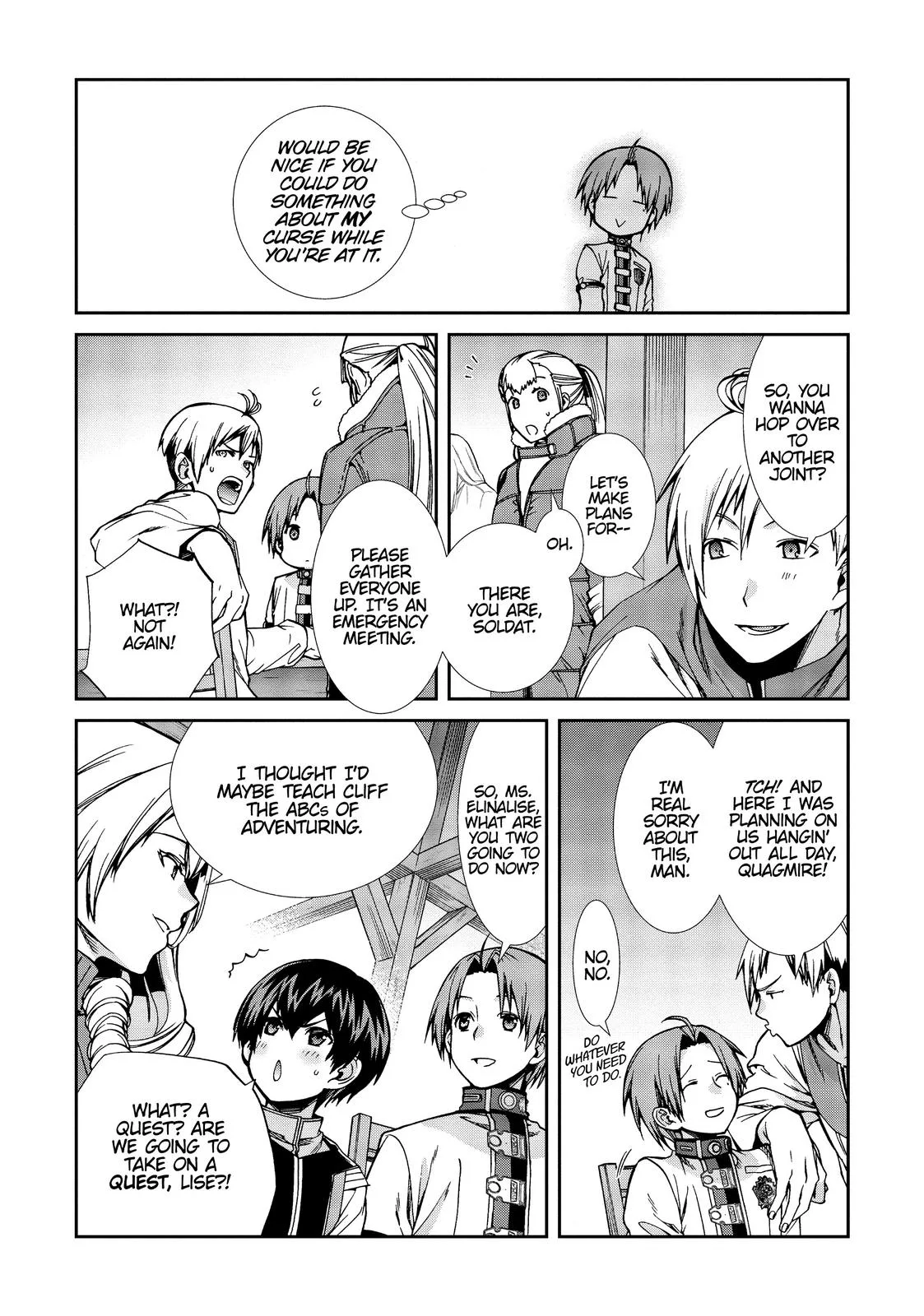 Mushoku Tensei: Jobless Reincarnation, chapter 71, page 5