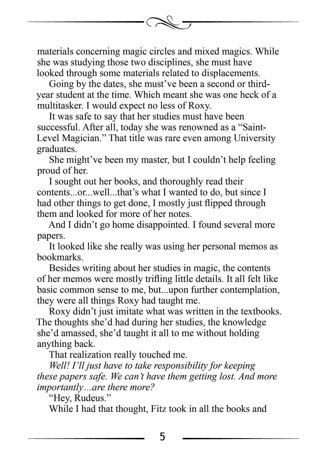 Mushoku Tensei: Jobless Reincarnation, chapter 72.5, page 17