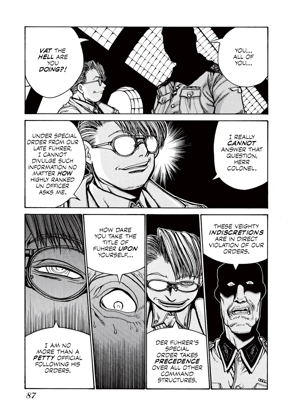 Hellsing, chapter Vol 4, page 87