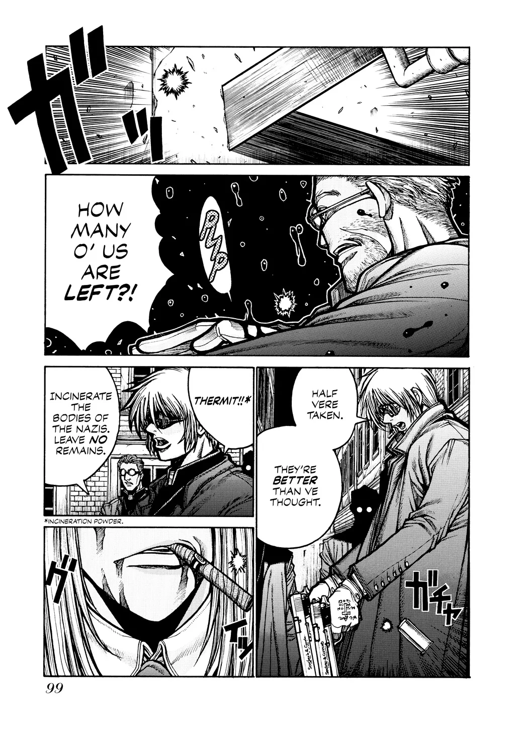 Hellsing, chapter Vol 6, page 99