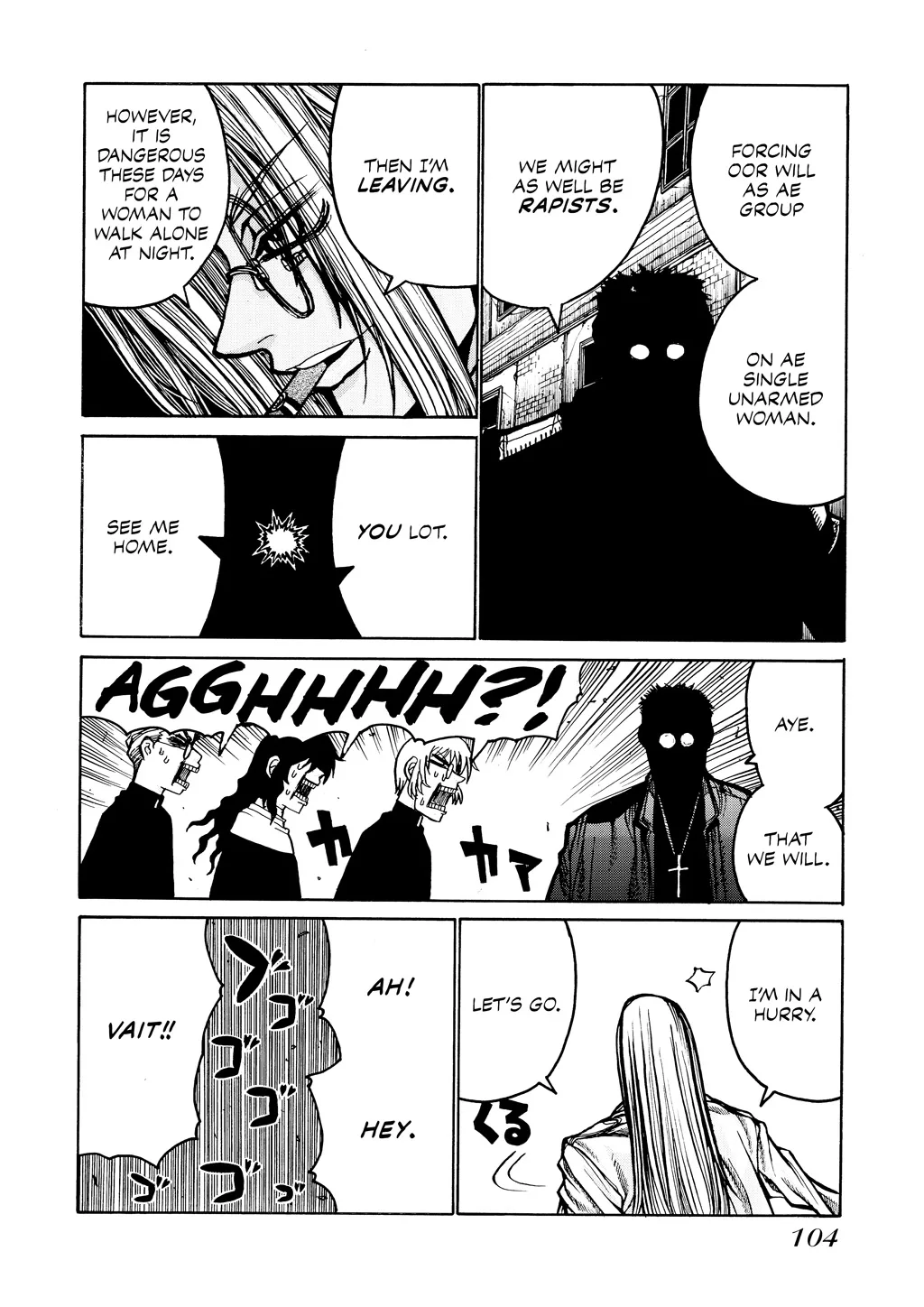 Hellsing, chapter Vol 6, page 104