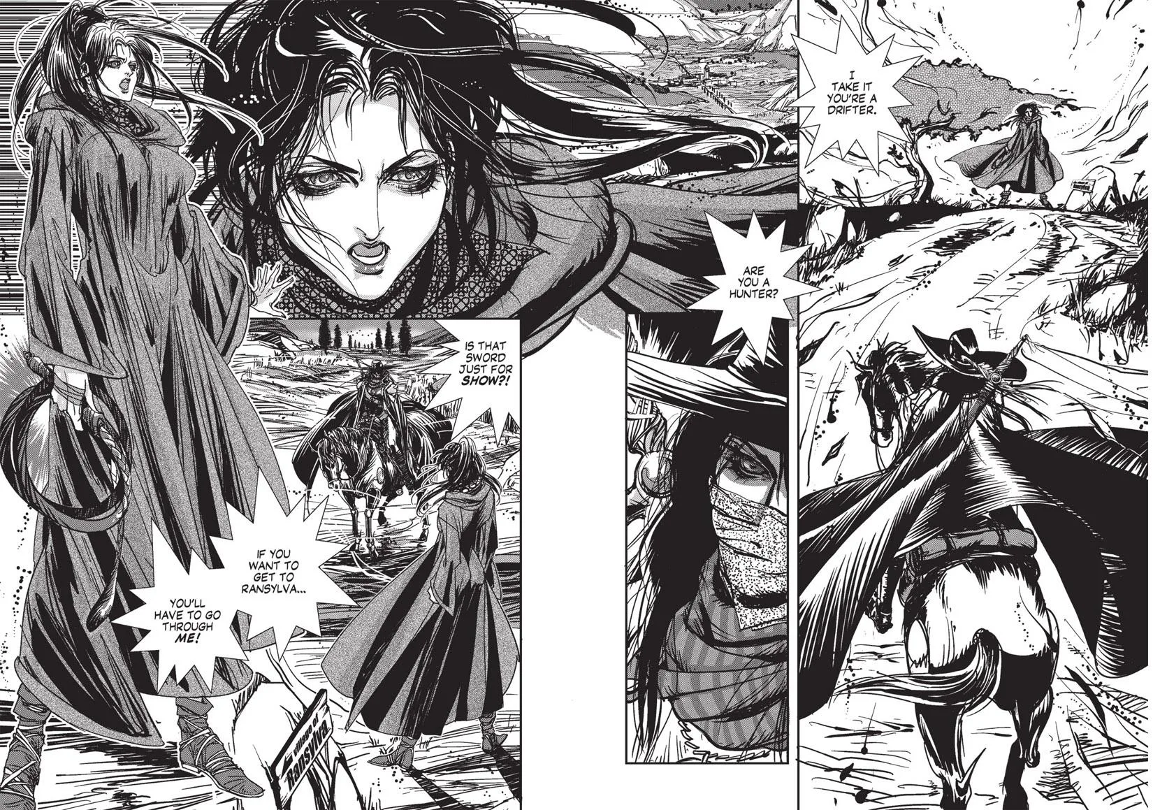 Vampire Hunter D, chapter Vol 1, page 8
