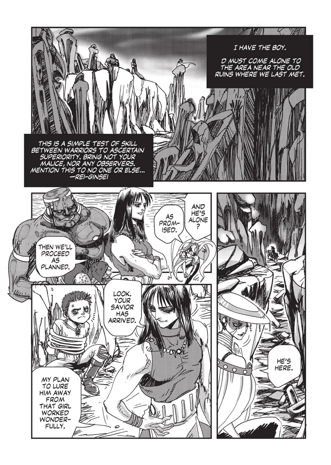 Vampire Hunter D, chapter Vol 1, page 106