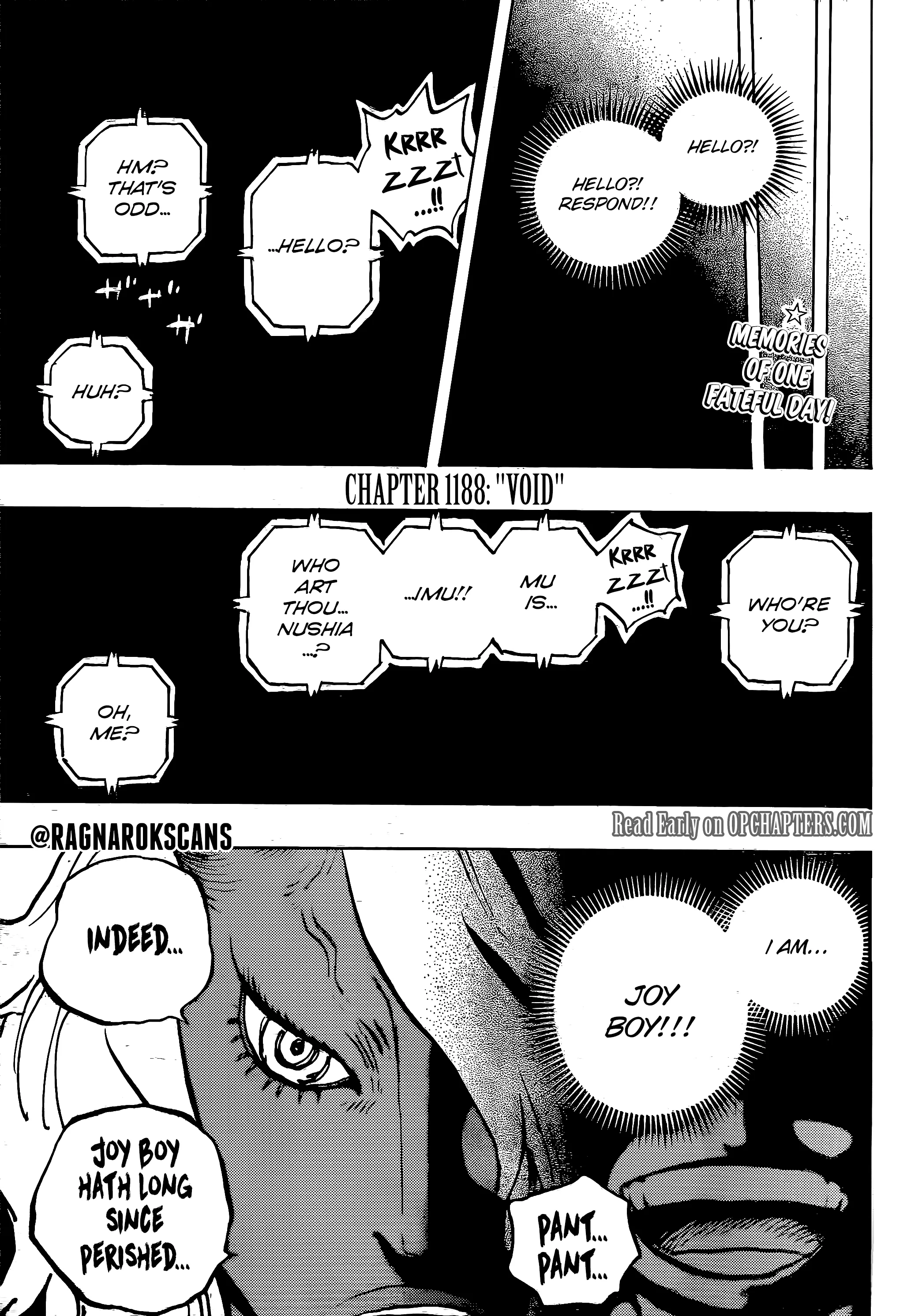One Piece Manga, chapter 1188 ENG, page 2