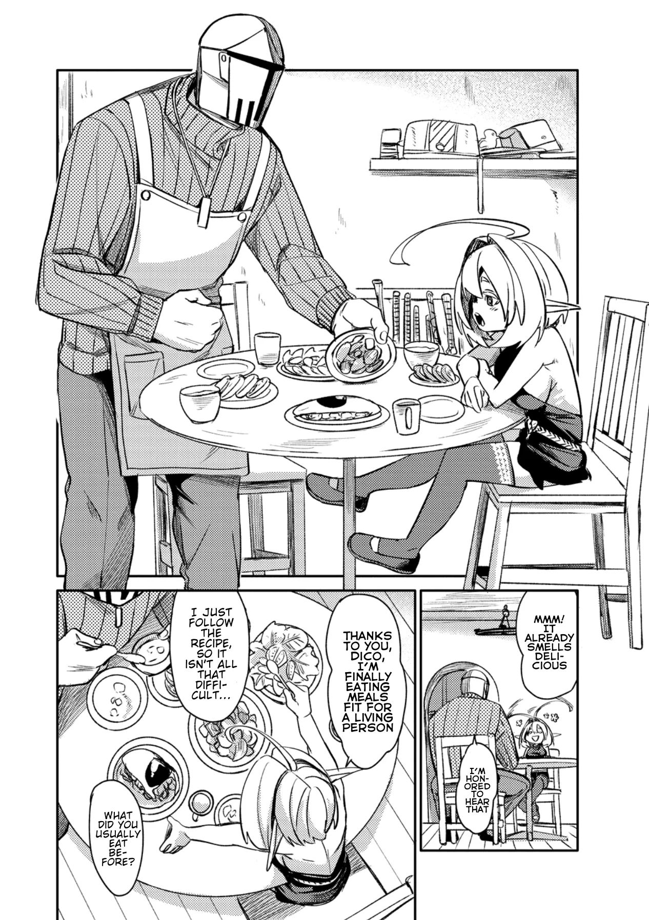 The Elf Picked Up a Heavy Knight., chapter 1, page 7