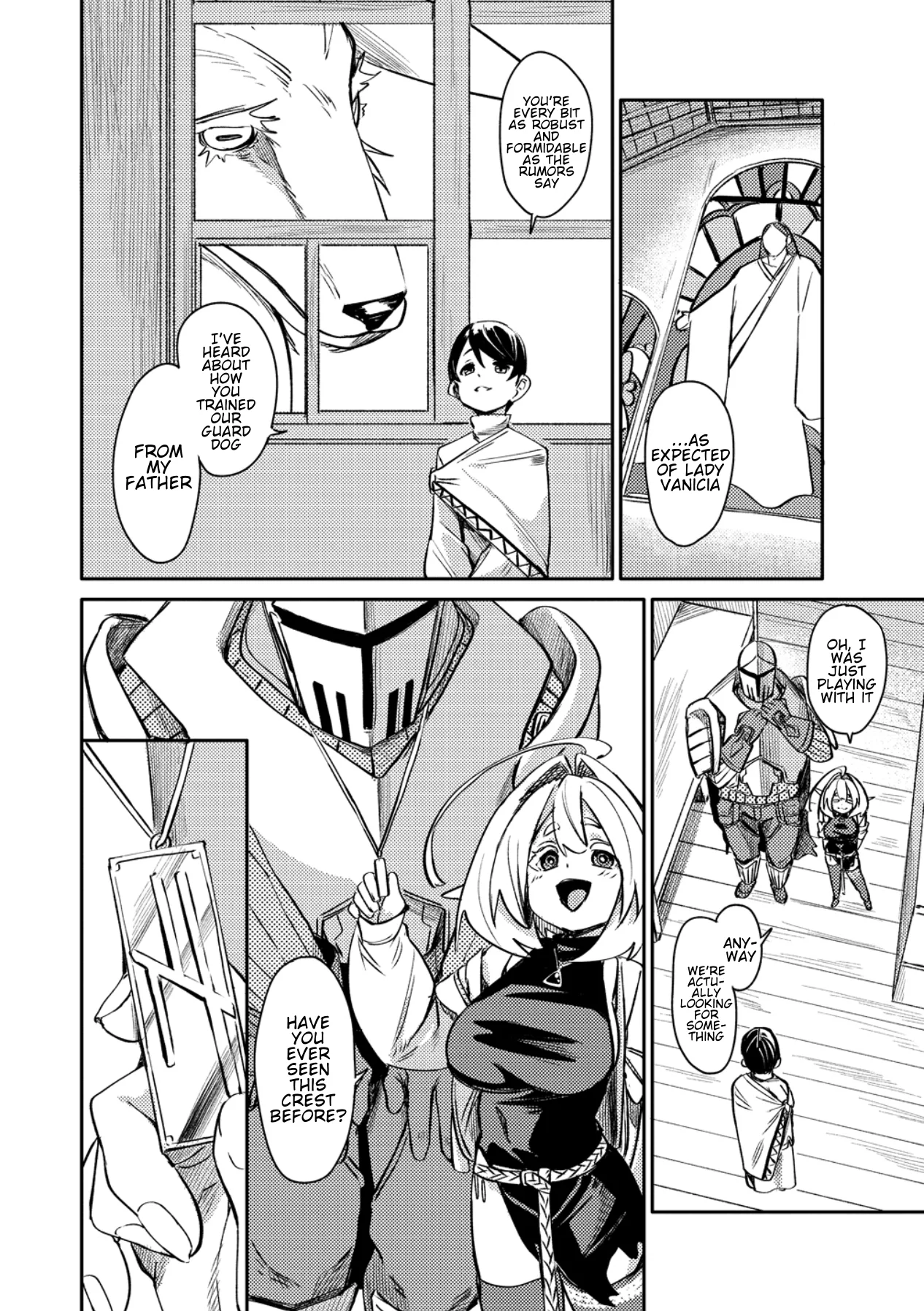 The Elf Picked Up a Heavy Knight., chapter 1, page 18