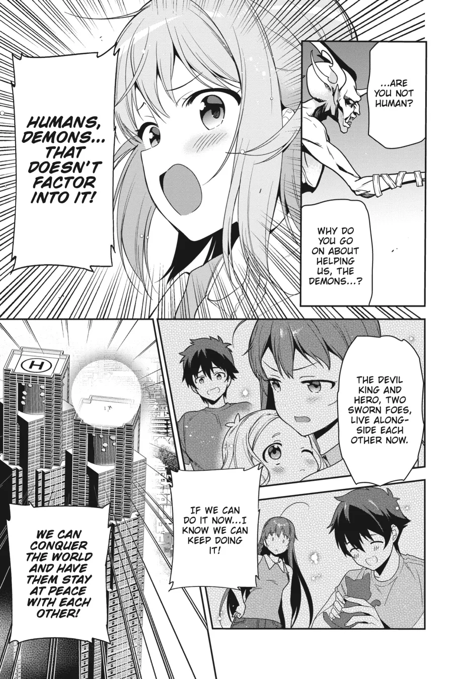 The Devil is a Part-Timer!, chapter 68, page 19