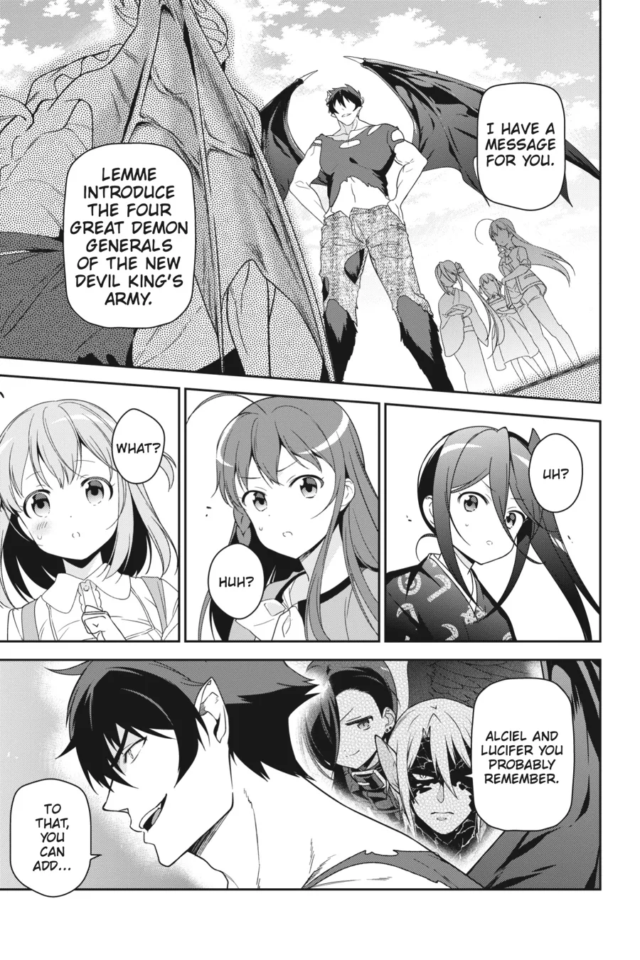 The Devil is a Part-Timer!, chapter 68, page 35
