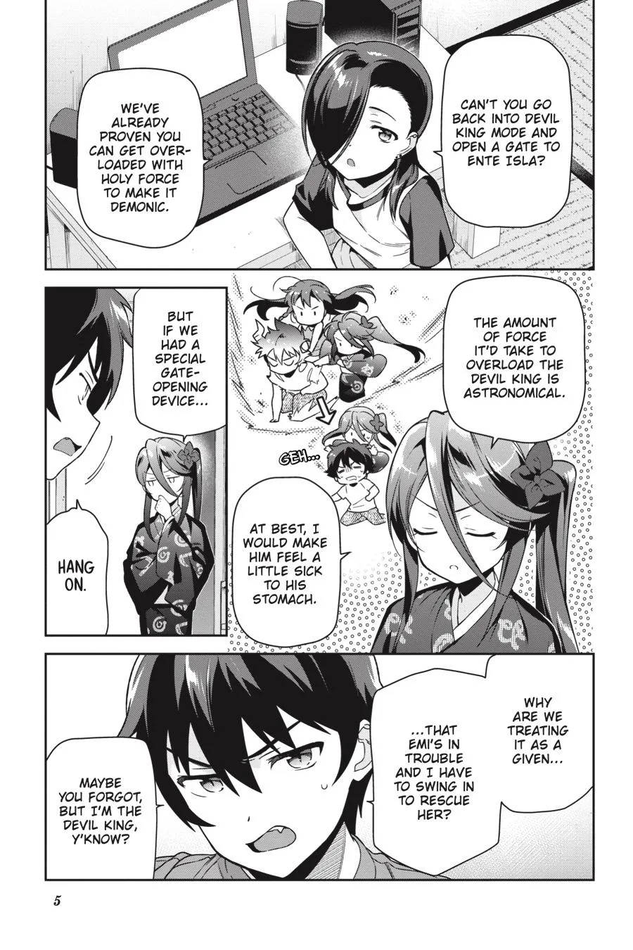 The Devil is a Part-Timer!, chapter 70, page 6