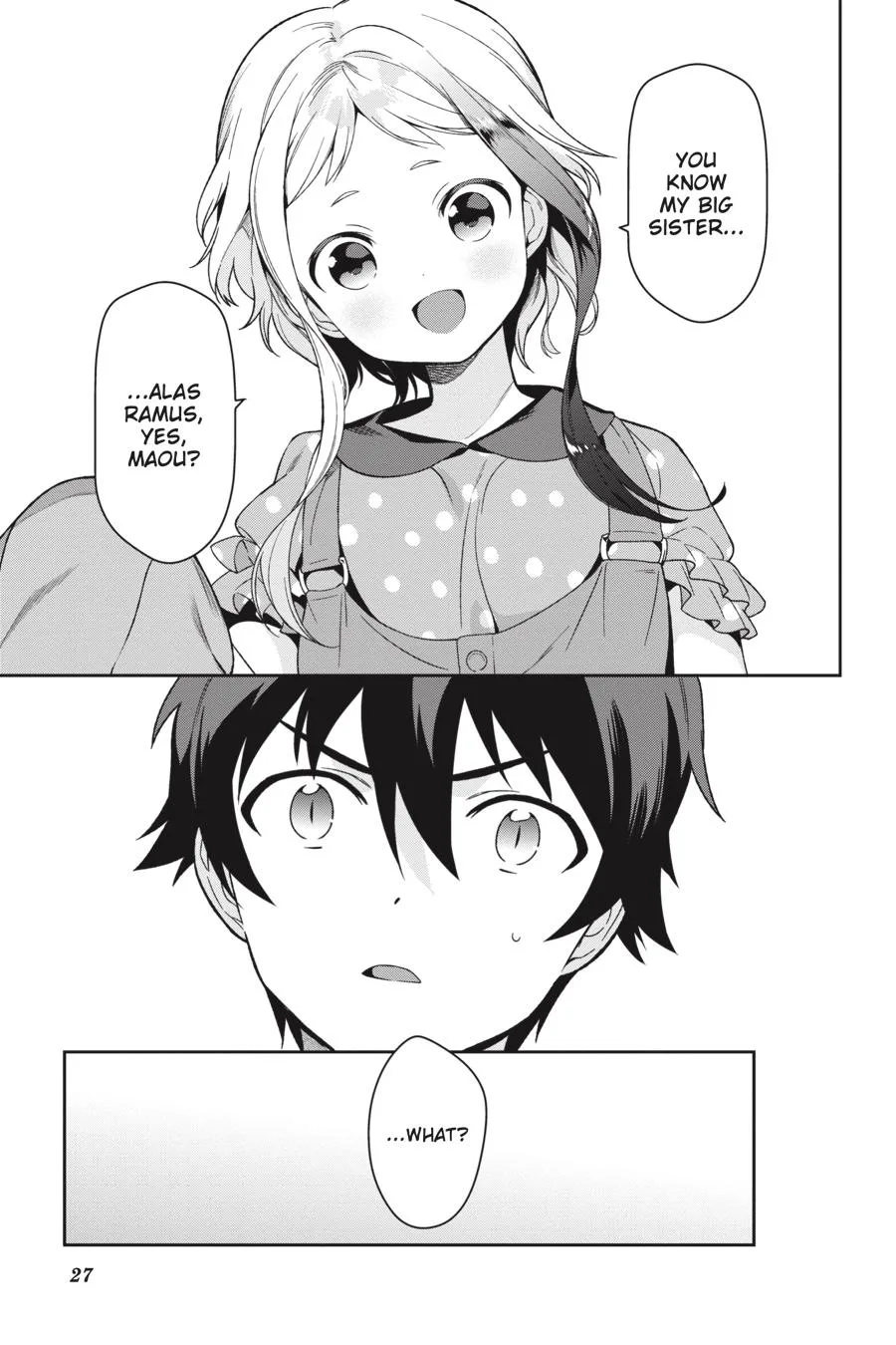 The Devil is a Part-Timer!, chapter 70, page 28