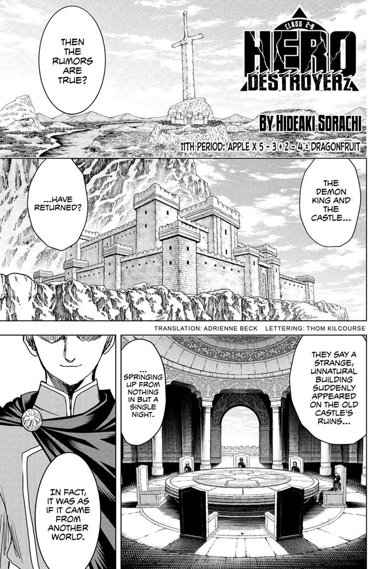Class 2-B Hero Destroyerz, chapter 11, page 1