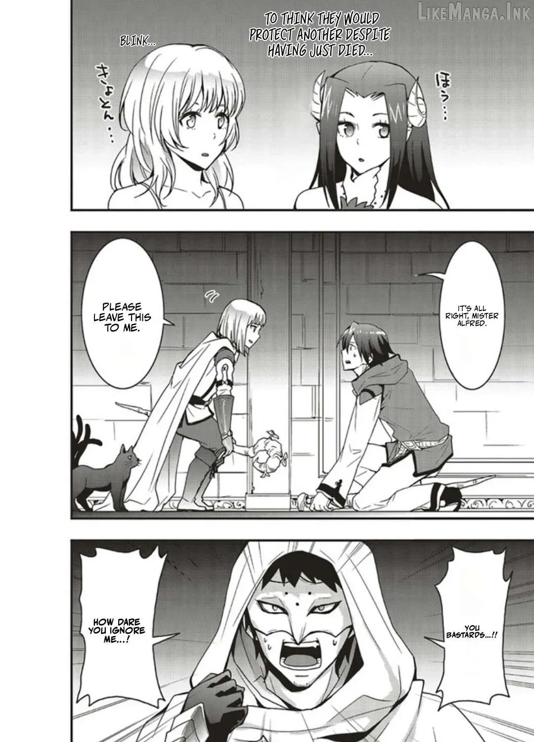 Sono Bouken-sha, Toriatsukai chuui. ~Shoutai wa Muteki no Geboku-tachi o Suberu Isekai Saikyou no Madou-ou~, chapter 16.1, page 17