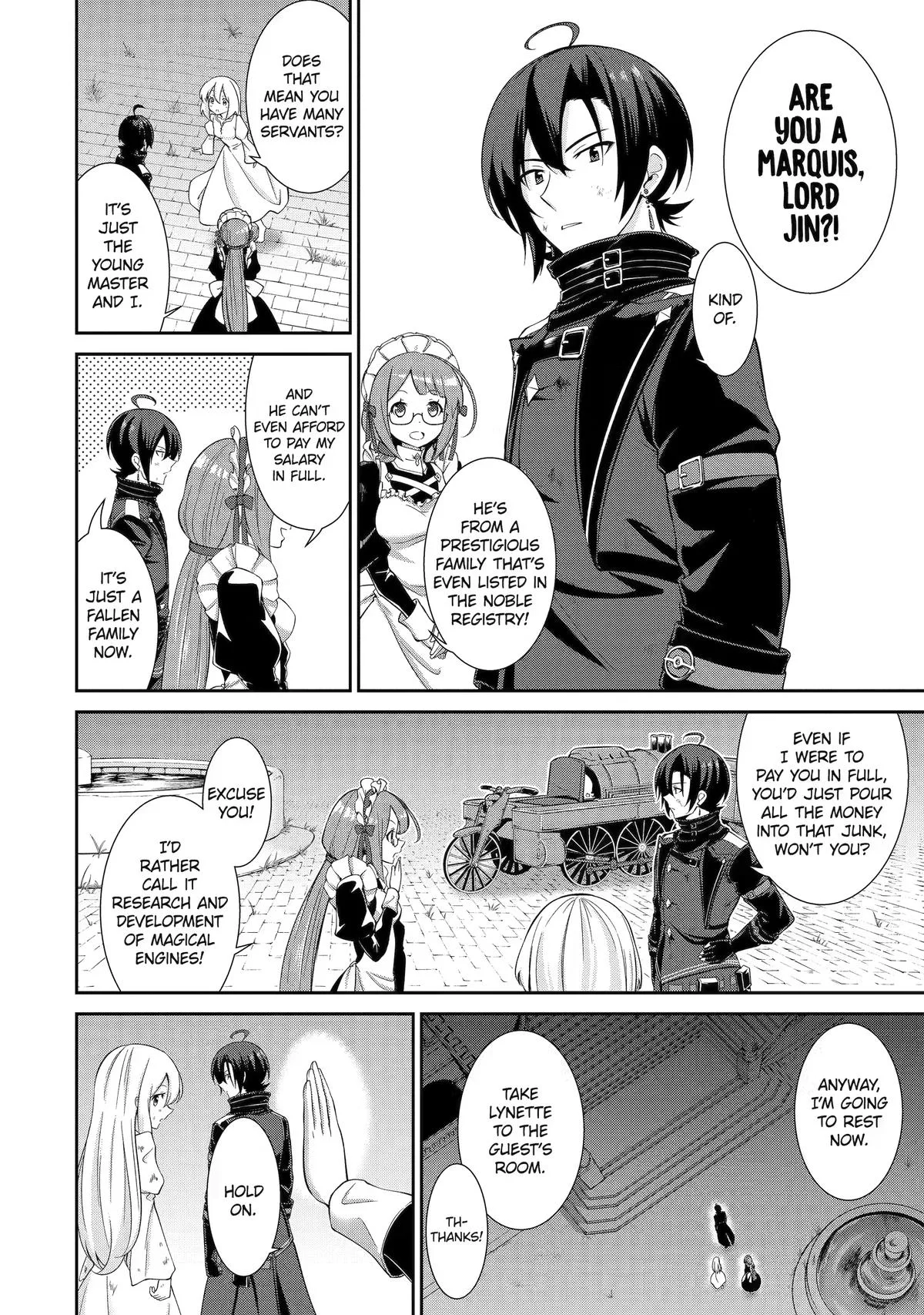 Trained to be the Ultimate Anti-magic Spellblade, chapter 2, page 4