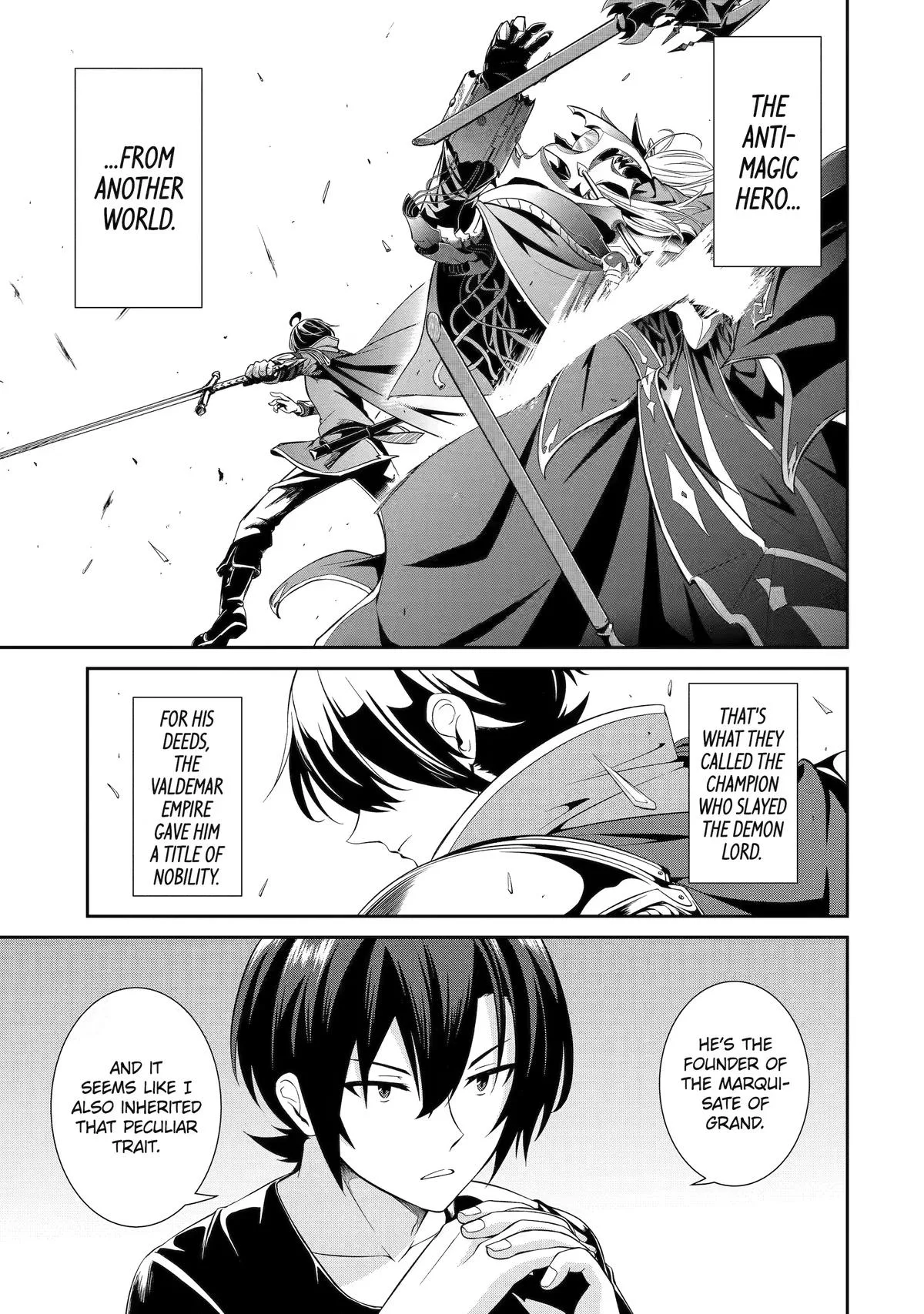Trained to be the Ultimate Anti-magic Spellblade, chapter 3, page 18