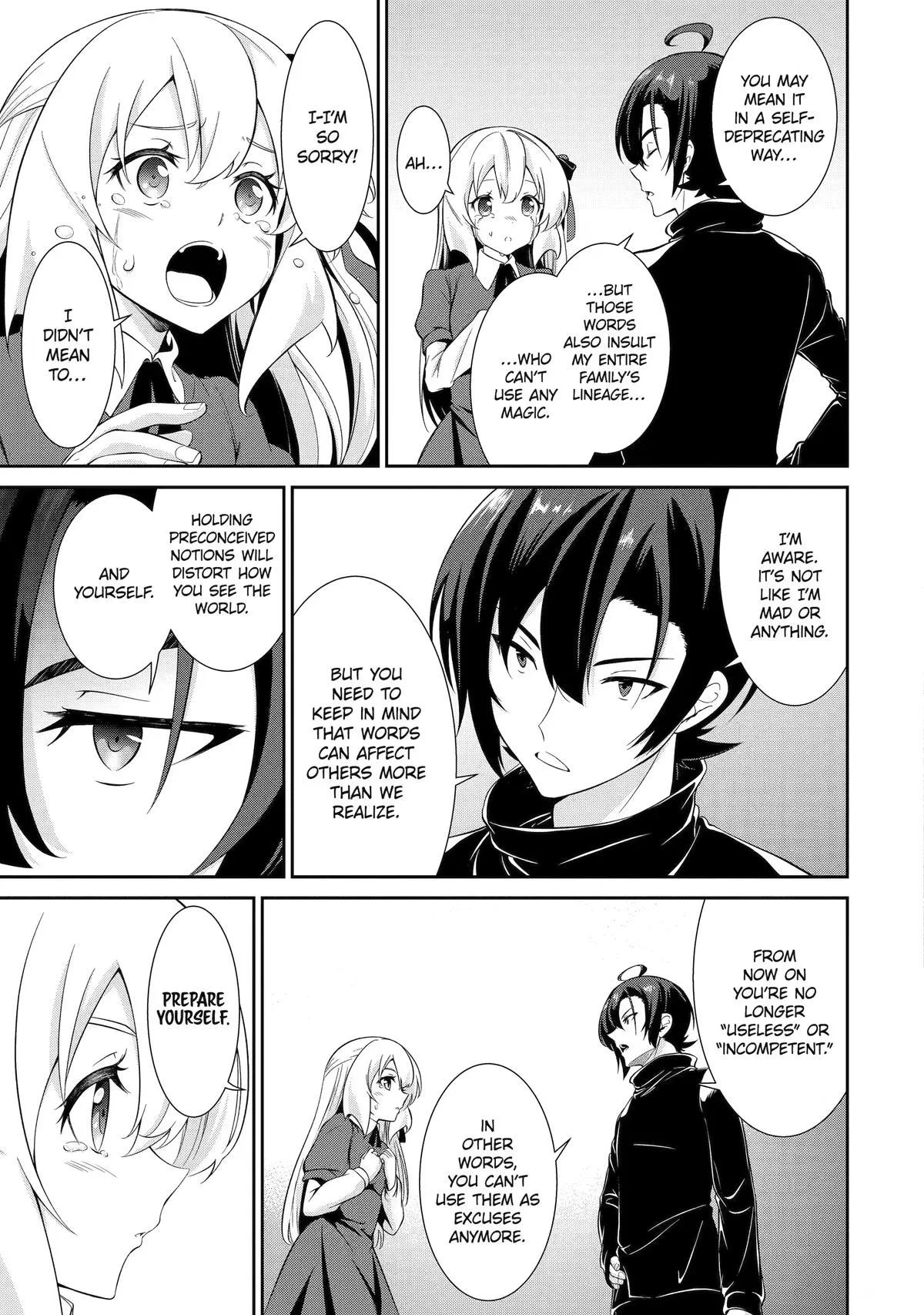 Trained to be the Ultimate Anti-magic Spellblade, chapter 3, page 34